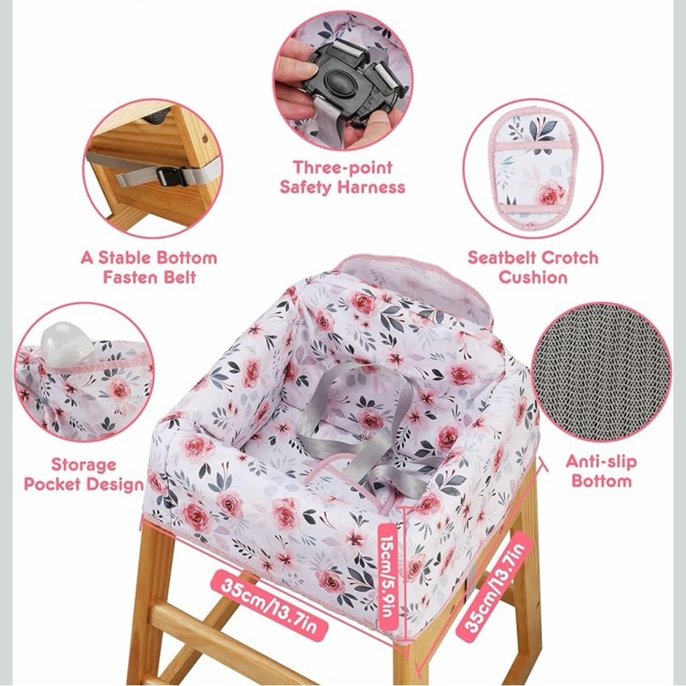 Portable High Chair Cover - Picture 2 of 4